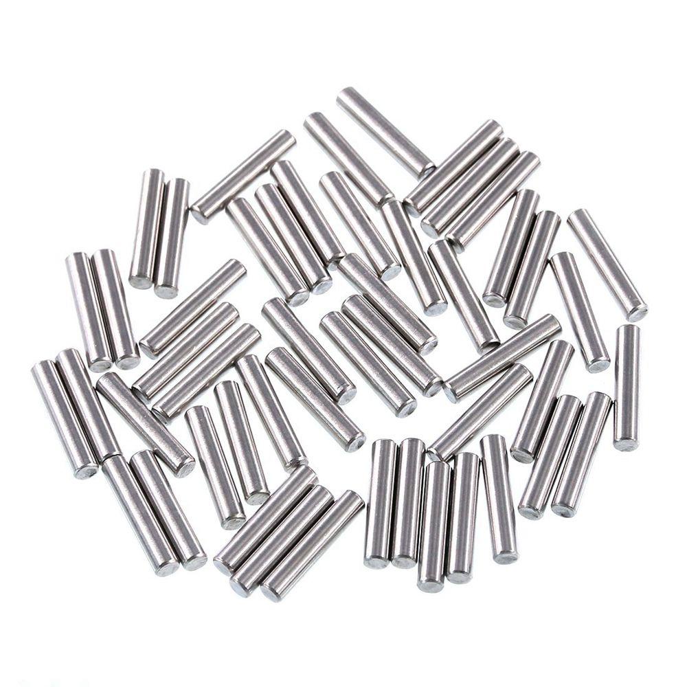 [Elegan] Pin Dowel Pin Polished Nickel Fixing Komponen Jabatan Penyangga Rak Hardware Shelf Pin