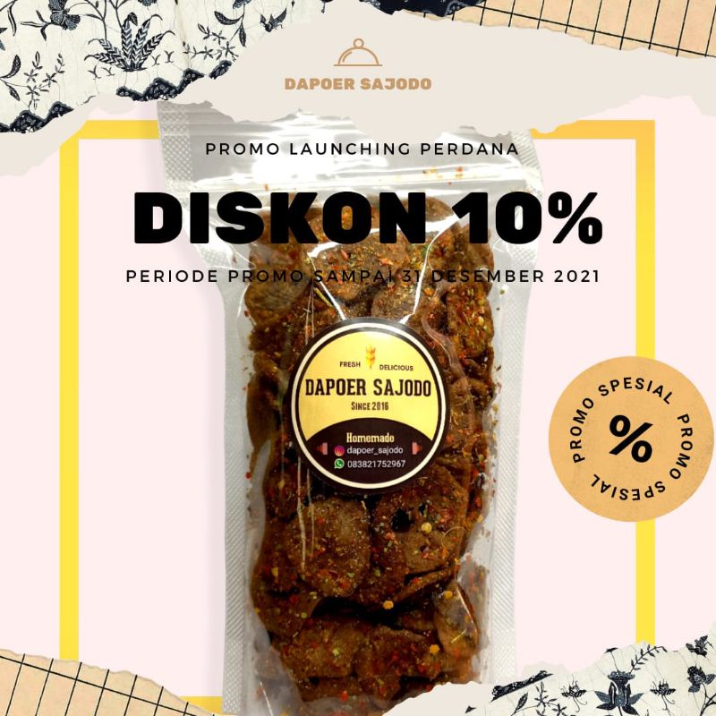 

Baso Ikan Goreng 200gr Dapoer Sajodo Homemade