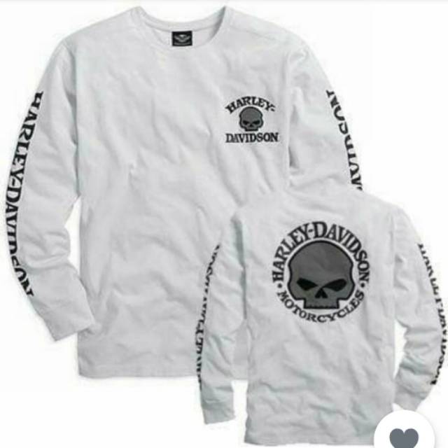 Longsleeve kaos tangan panjang Harley Davidson