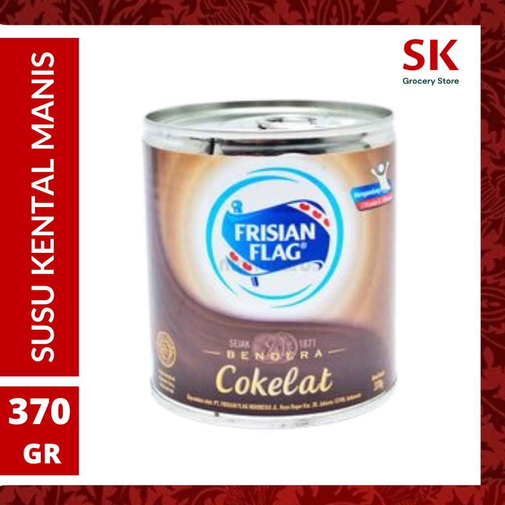 

[Harga Grosir] Frisian Flag Susu Kental Manis Kaleng Cokelat (370gr)