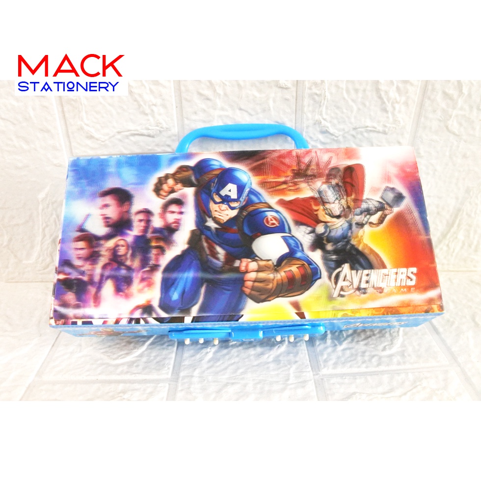 Kotak Pensil Kode 3 Susun 3 Dimensi / Pencil Case kode 3 Tingkat / Tempat Pensil kode-3