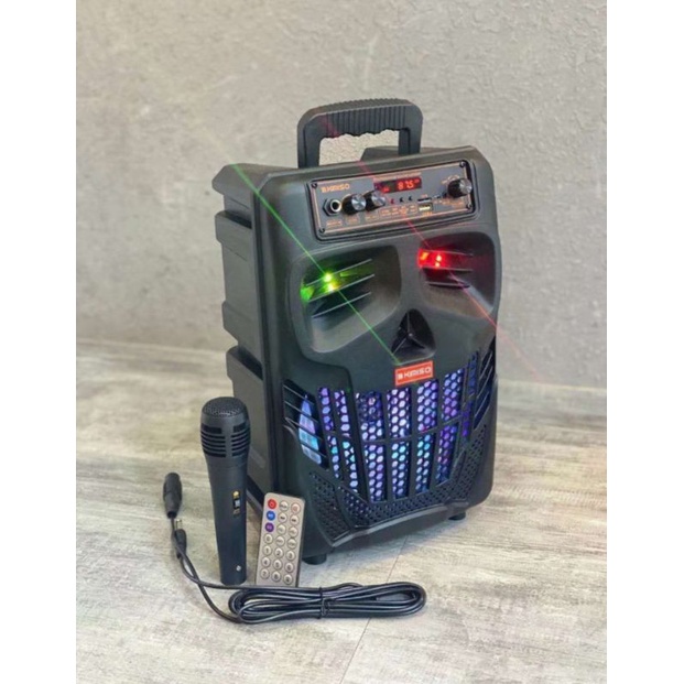 Speaker Bluetooth Karauke Protable Kimiso 8Inch QS-7801