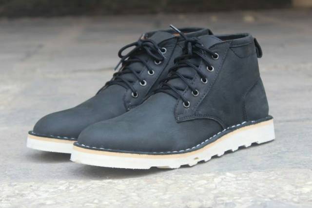 SPON NEW - BLACK MASTER ORIGINAL | Sepatu Boots Klasik Pria Kulit Asli Murah Mewah Sol Redwing