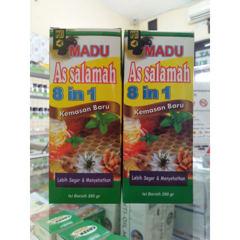 MADU SALAMAH 8 IN1 /OBAT HERBAL BATUK/OBAT FLU HERBAL/OBAT HERBAL MASUK ANGIN/OBAT HERBAL DEMAM ANAK