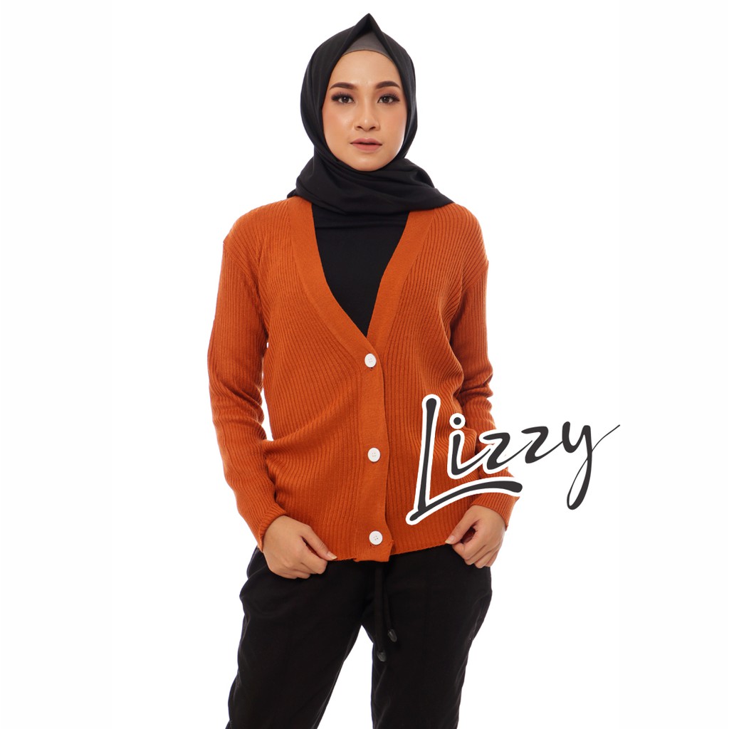 Lizzy - BIG BUTTON CARDIGAN