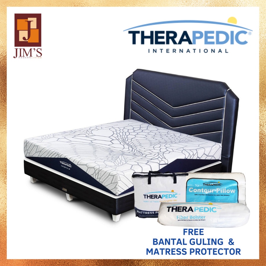 THERAPEDIC SPRING BED BACKSENSE M FULL SET