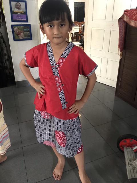 Welans Batik - Kebaya Anak - Sweety Dress (lp22)