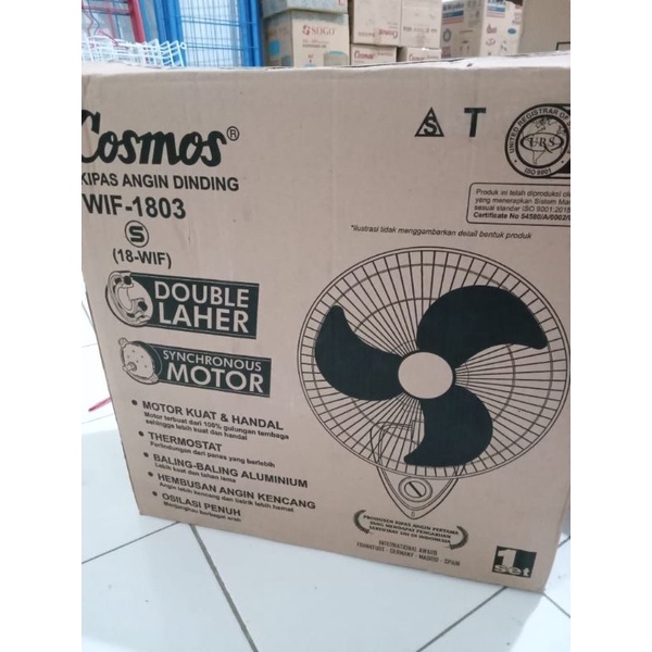 Kipas dinding Cosmos 18WIF (18inch besi)