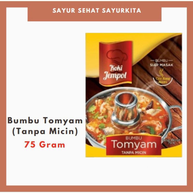 Bumbu Steamboat Tomyam Tanpa Micin 75gr Shopee Indonesia