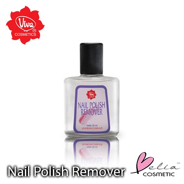 ❤ BELIA ❤ Viva Nail Polish Remover 30ml | Penghapus Cat Kuku BPOM Halal