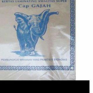 

Kertas Nasi cap Gajah biru | Kertas Nasi Cokelat tanggung | Kertas Minyak Isi 250 lembar
