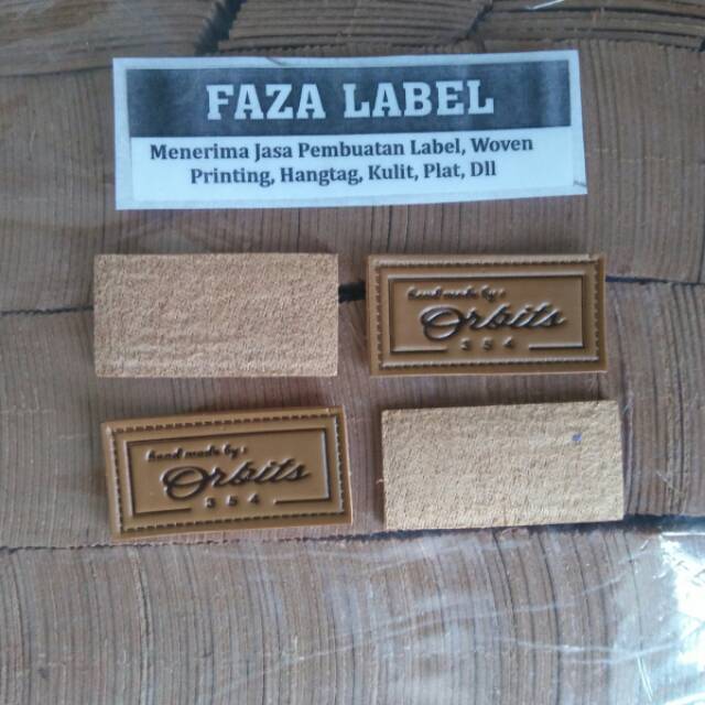 

Label KULIT Murah 2x5cm