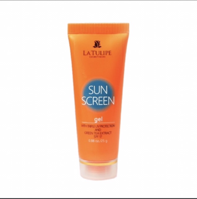 La Tulipe sun screen gel