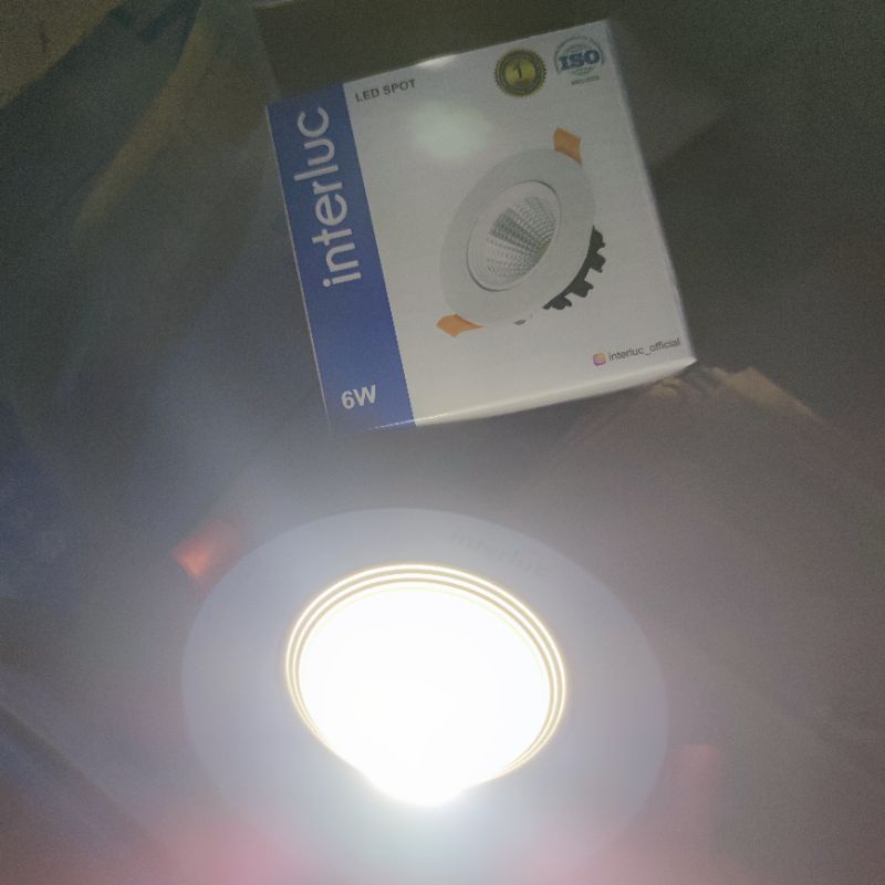 INTERLUC PANEL LED SPOT LIGHT COB 6W GARANSI 2 TAHUN