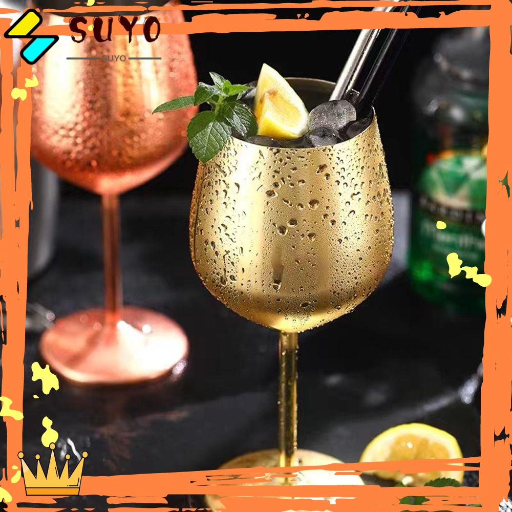 Suyo Gelas Wine / Cocktail 500ml / 17oz Bahan Metal