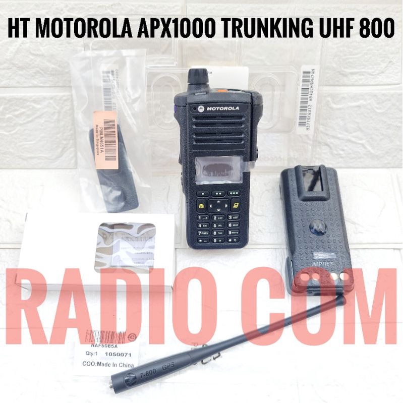 HT MOTOROLA APX1000 TRUNKING UHF 800 MHZ HT TRUNKING MOTOROLA APX 1000 UHF 800MHZ UNIT ONLY