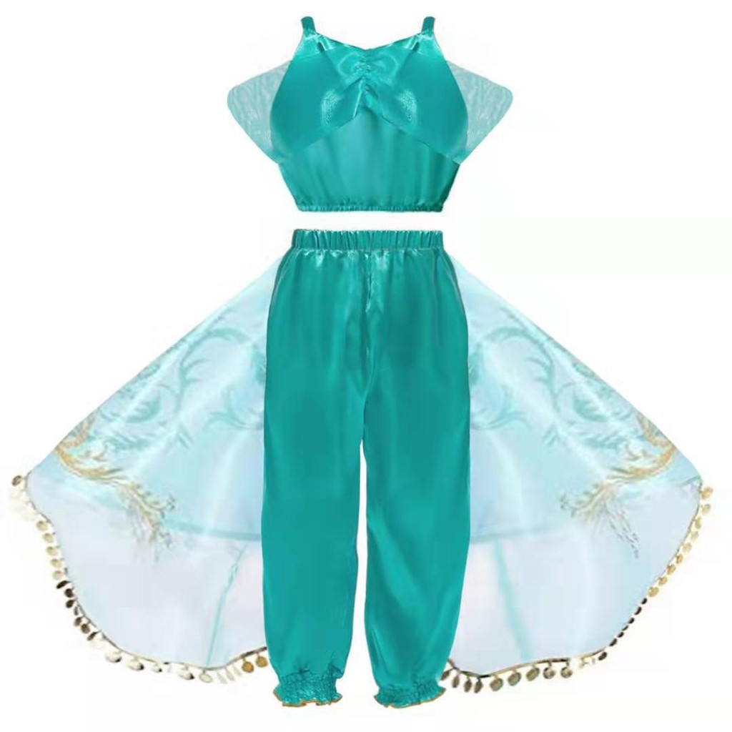 GAUN ANAK BAJU ANAK PRINCESS JASMINE JASMIN DRESS PUTRI YASMIN