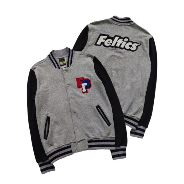 FELTICS varsity jacket logo towel