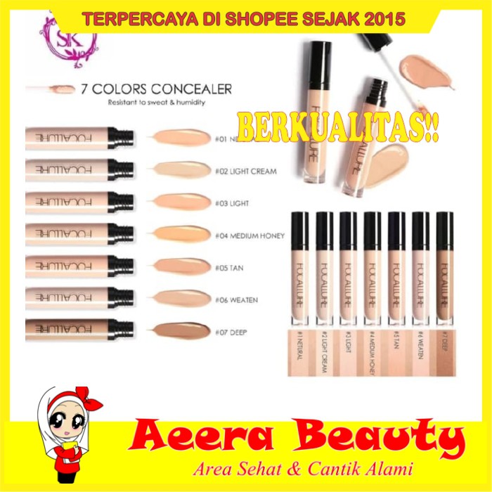 GRATIS ONGKIR FOCALLURE FA52 Full Coverage Concealer Stick Cream - NO III SK0237