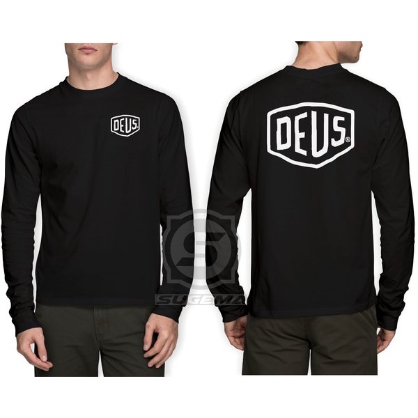 DI JUAL KAOS BAJU LENGAN PANJANG - LONGSLEEVE DEUS 01 MANTAP
