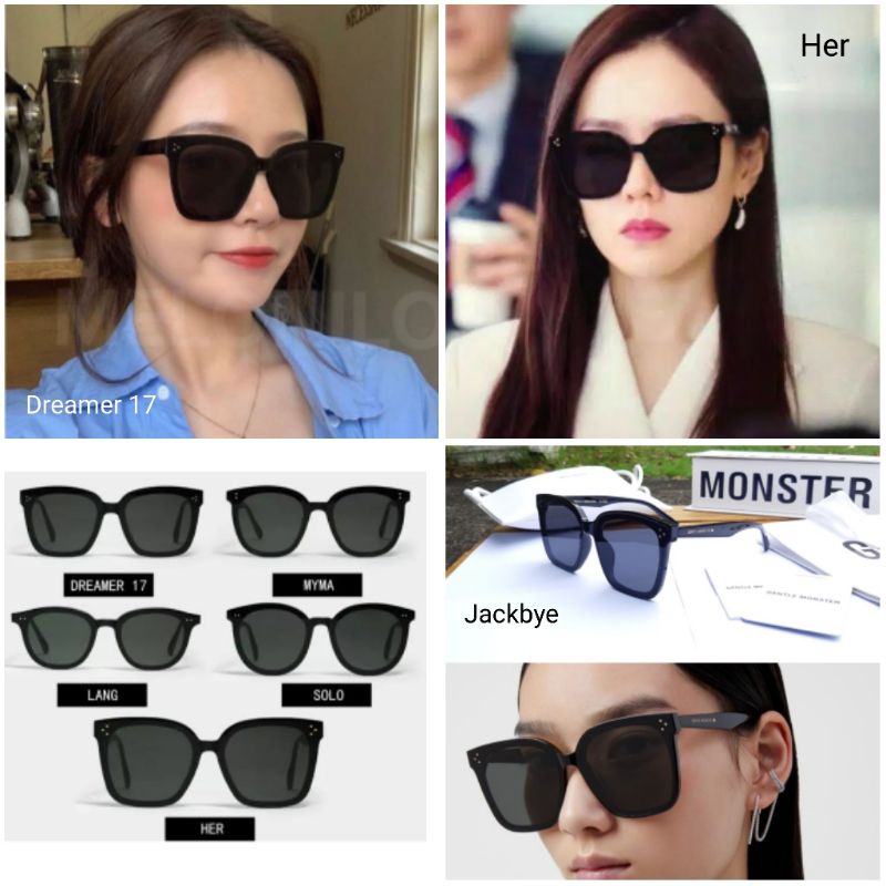 KACAMATA WANITA MODEL TERBARU SUNGLASESS GM HER - JACK BYE - DREAMER 17