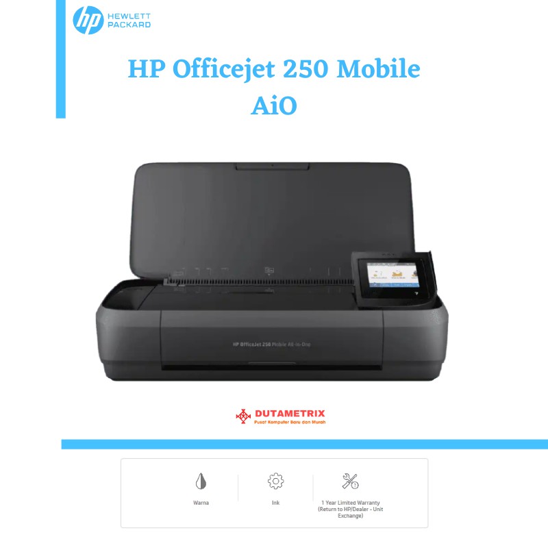 hp officejet 250 aio mobile printer