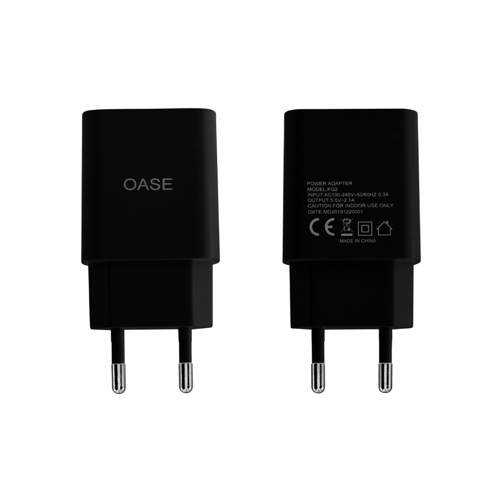 Batok Kepala Charger OASE Power Adapter KQ2 Support Fire Prevention - Original