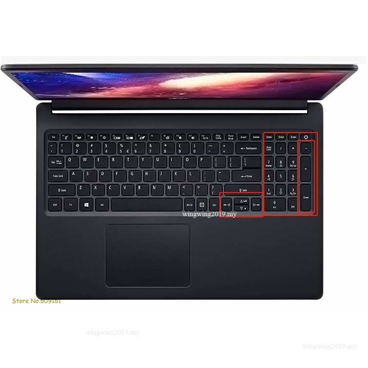 Skin Film Pelindung Keyboard Laptop Untuk Acer Aspire 7 A715-42G A715 42G 41G 75G A715 74G A715-75G A715-74G A715 - - 75G 42r4g 2020- - 05g