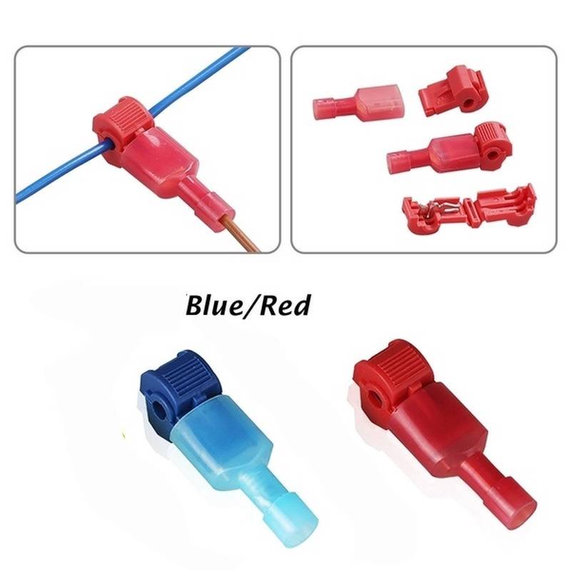 [1PC Quick Electrical Cable Connectors ][ Snap Splice Lock Wire Terminal Crimp Wire Connector][ T Tap Ternimal Clip][ Waterproof Electric Connector]