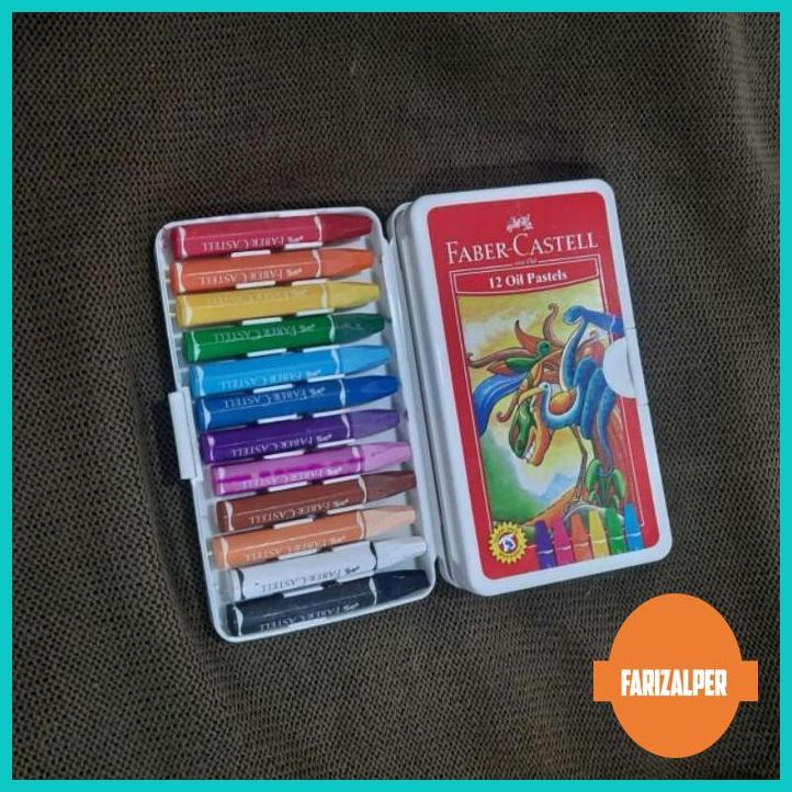 

Oil Pastel 12 W Faber Castell /alat gambar anak