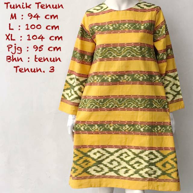 Batik Tunik Tenun Modern Fashion Masakini Wanita Batik Solo