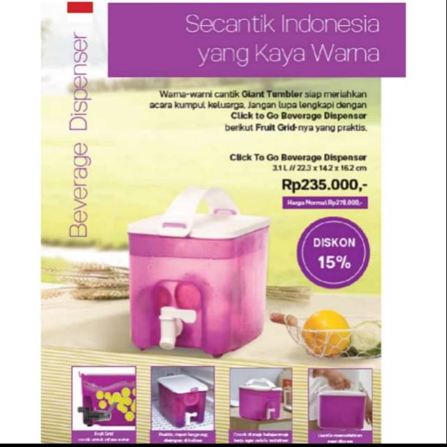 Click To Go Beverage Dispenser