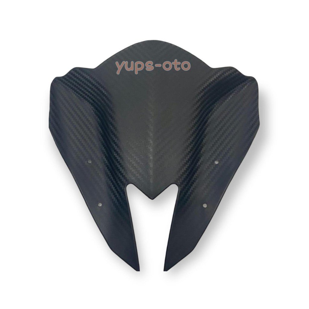 VISOR TRANSFORMER KARBON HITAM KILAT YAMAHA AEROX 155 WINDSHIELND AEROX TRANSFORMER FULL CARBON HITAM VISOR AEROX BAHAN BERKUALITAS PREMIUM