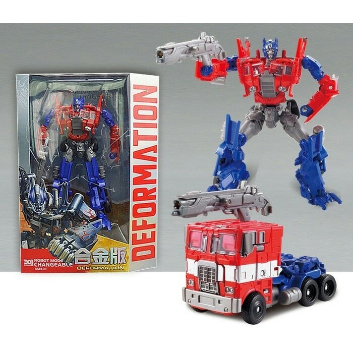 Mainan Robot Transformer Optimus Prime