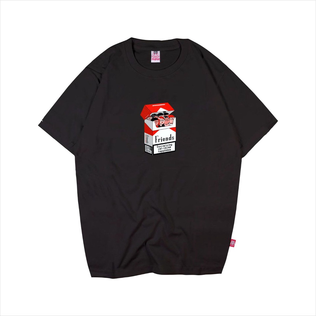 FRIENDS / ALIVE ANGEL / KAOS HITAM / DISTRO ORIGINAL / GROSIR / SIMPLE / BANDUNG /JAKARTA / SAGE / M