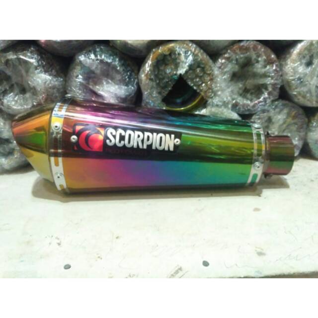 SILINCER KNALPOT MURAH SCORPION RED POWER