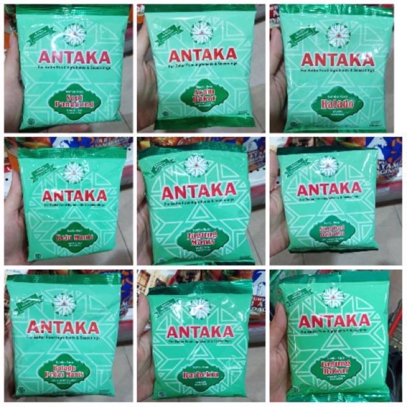 ANTAKA BUMBU TABUR ANEKA RASA 100GRAM / ANTAKA BUMBU BALADO JAGUNG MANIS JAGUNG BAKAR SAPI PANGGANG 