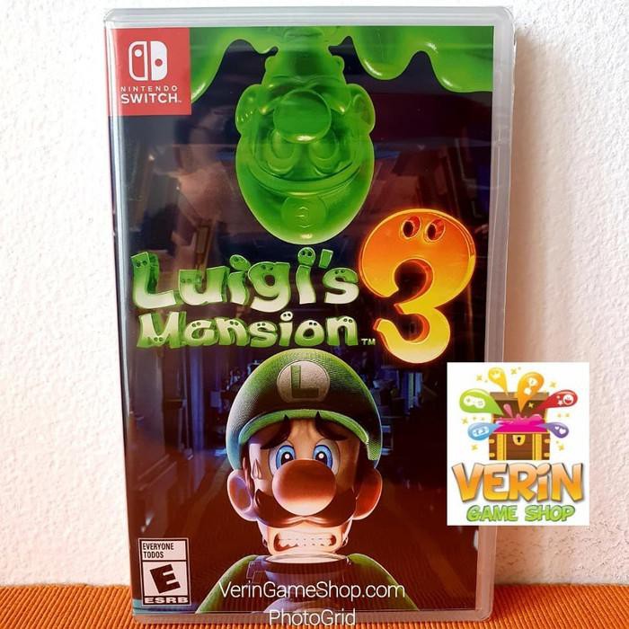 luigi's mansion 3 game card