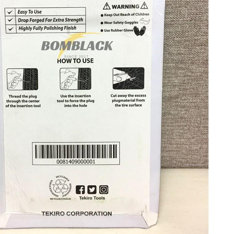 ⅍ Alat Tambal Ban Besi TEKIRO Tubles Tubeless Ban Motor Mobil Sepeda ◊