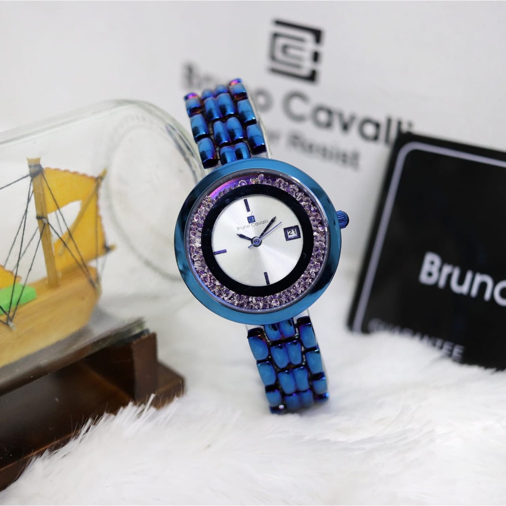 JAM TANGAN WANITA CEWEK BRUNO CAVALLI 8003