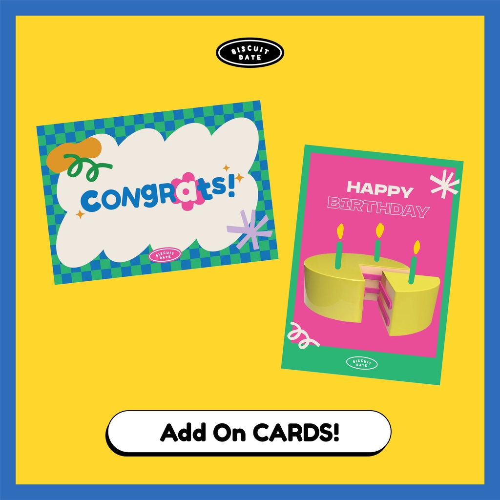 

(ADD ON) Greeting Cards