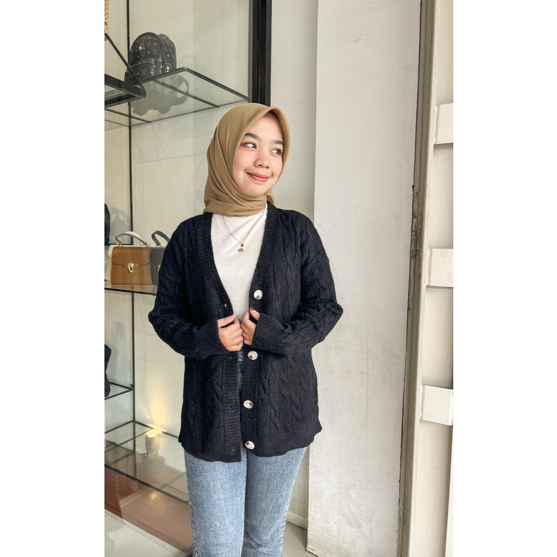 El Cardigan - Cardigan rajut wanita