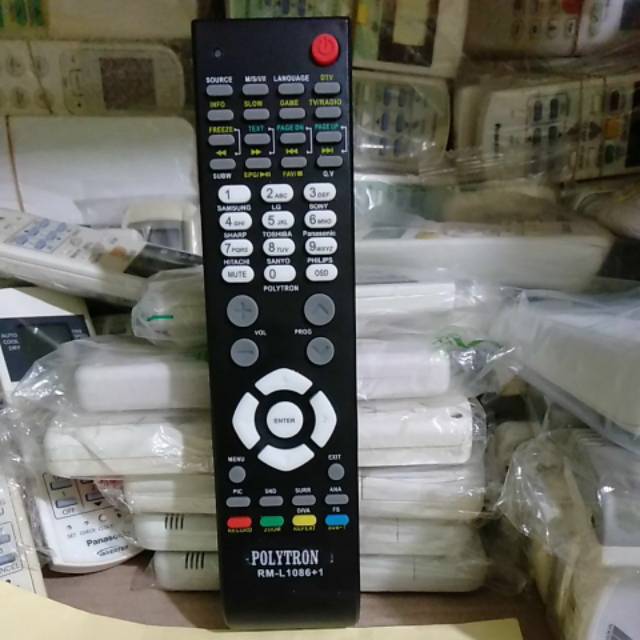 REMOTE REMOT TV POLYTRON LCD LED CINIMAX 81F046