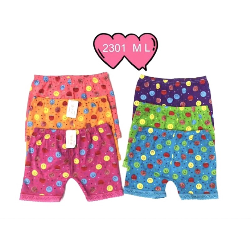 12 PCS BOXER IMPORT MURAH ANAK PEREMPUAN LUSINAN // AS