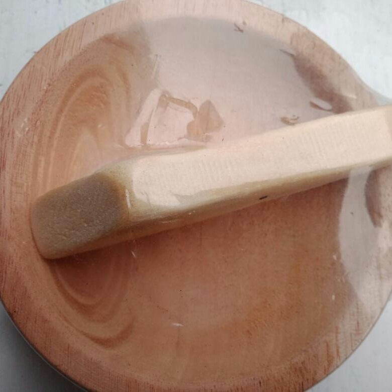 Cobek Kayu 15 cm PREMIUM, Coet, Layah,  Leyeh, Cowek, Coek, Ciri, Lemper, Ulekan, Wooden Mortar and 