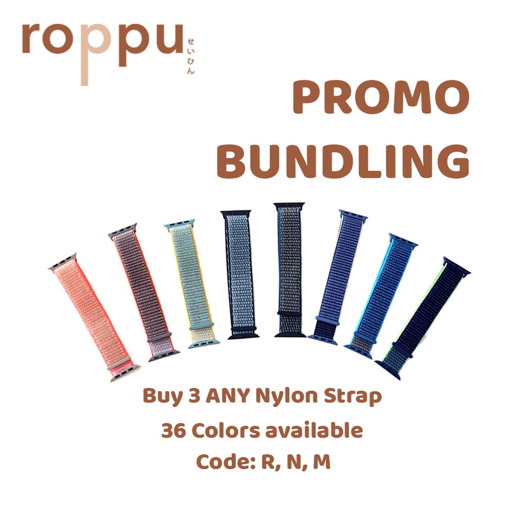 (3pcs) Roppu Promo Bundling Any 3 Nylon