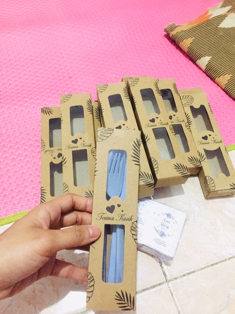 Box Rustic Kemas Sendok Go Green Set