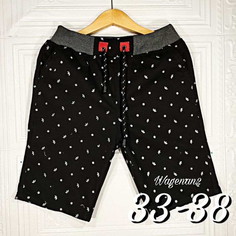 CELANA PENDEK PRIA MOTIF ALLE 33-38