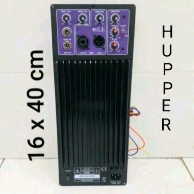 Power kit Mesin Speaker Aktif Model Huper Class H 1200 Watt bisa buat 3 Way