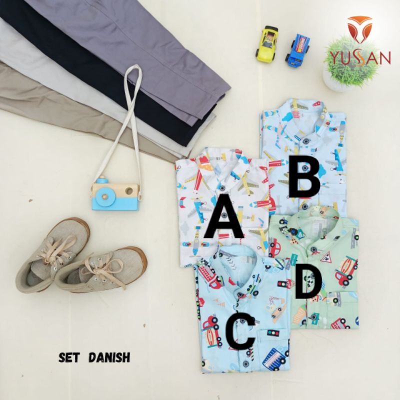 ‼️ READY ‼️ 1 - 5T SET DANISH SET BY YUSAN